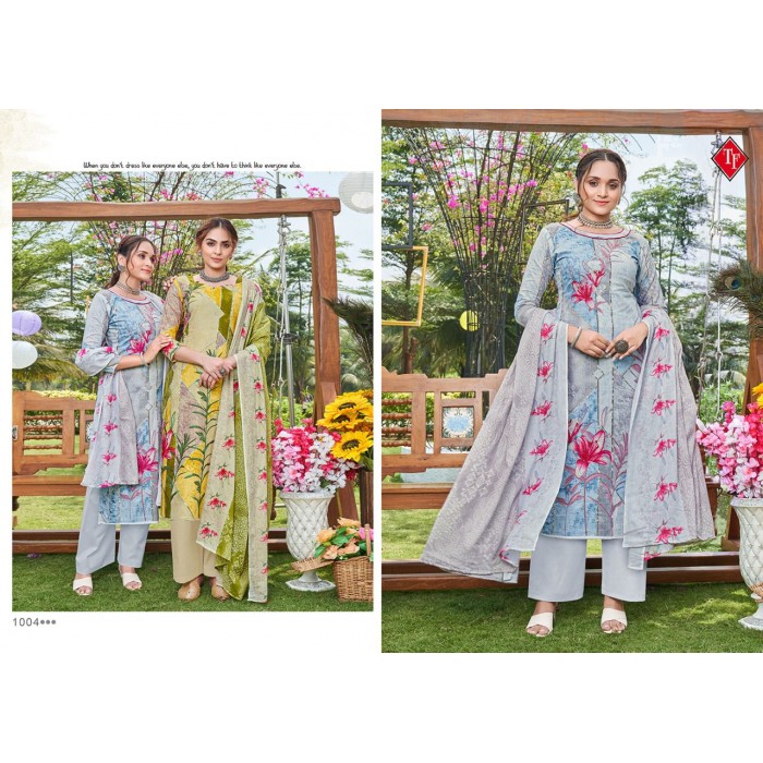 Tanishk Prisha Pure Cambric Cotton Salwar Suits